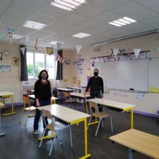La classe d'Hélène et Vincent